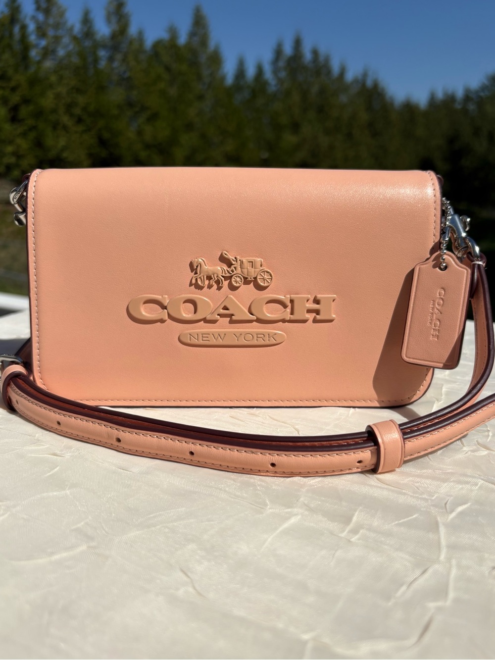 COACH Toni Crossbody Bag In Faded Blush CT778